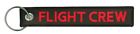 Apx-230-blk-fc Unbranded Flight Crew Embroidered Keychain