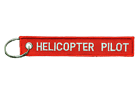 Apx-255-red Unbranded Helicopter Pilot Embroidered Keychain 635323765338