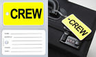 Apx-562-yellow Unbranded Gelflex Double Sided Airline Crew Bag Tag Yellow