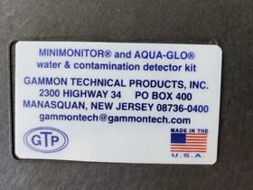 Gtp-9292 Aqua-glo Series V 5 Water Detector Contamination Kit Tester Gtp-9292 Aqua-glo Series V 5 Water Detector Contamination Kit Tester