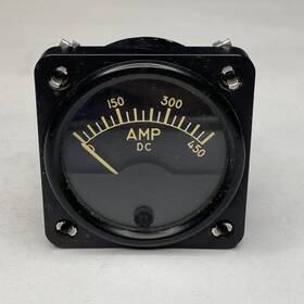 Mil-a-6752a Army An3201a Ammeter Amp Dc Gauge Indicator 0-450 Amps