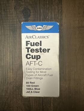 Asa 855734008460 Aircraft Fuel Tester Cup - Asa-aft-c