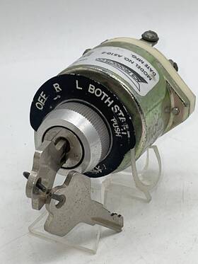 A510-2 Asc Products Vintage Aircraft Magneto/ignition Switch With Keys Faa-pma