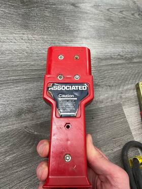 610024 Associated Equipment Corp Aviation Polarized Power Plug 63133 And Booster Cable