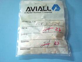 42flw524 Autocare Aircraft Self-locking Nuts P/n 5/16-24 Dbl.hex. Nos 23 Pcs