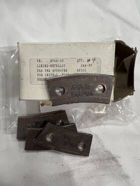 Ap66-33 Aviation Products Inc Brake Lining Box Of 4