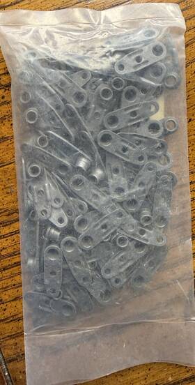 Ms21051l08 Aviation Standard Self-locking One-lug Nut Plates Krynar 8-32 Aircraft Rv Lot Nos