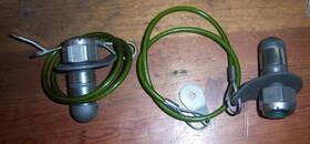 Adbbc12-14l18c6 Avibank Bell Helicopter Blind Bolt Lanyard Cable Nos