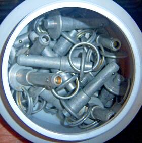 Ms17984 Avibank 28 610 Push Button Quick Release Pins 3/8 Inch X 1