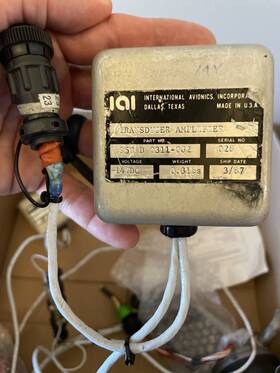 0311-002 Avionics International 14v Transducer Amplifier 950 D
