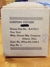 B-4751-1 Grimes New Aircraft Instrument Eyebrow Red Nos