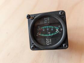 B And D Instruments 0227-005 B&d Cylinder Head Turbo Inlet Temperature Gauge