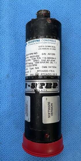 114-380064-5 B&d Instruments And Avionics Beechcraft Prop Indicator By Teledyne