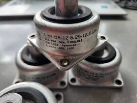 L64-ba-12 Barry Mount L 64-ba-12 6.25-12.5 Pounds Shock Pre-owned Set Of 4