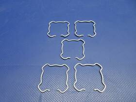 50-820038 Beech Nose Gear Barrel Braze Retainer P/n Lot Of 5 Nos 0326-906