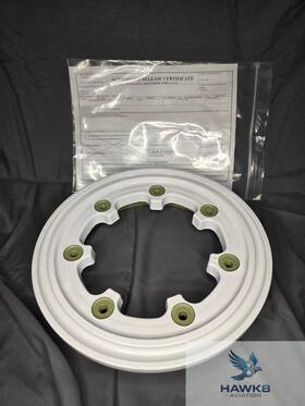 5010703 Beech Beechjet 400a Main Wheel Assy Flange Overhauled