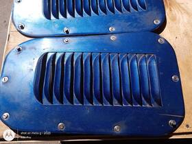 002-41000076-1 Beechcraft Beech Bonanza Cowling Louvered Gill Panels /2 High Cooling