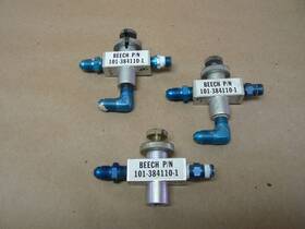101-384110-1 Beechcraft Pressure Regulator Valve P/n King Air Beechjet