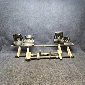 169-524013-1 Beechcraft Beech A23a Musketeer Custom Iii Rudder Pedal Installation Assy