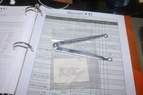 5340-00-598-7346 Beechcraft 235-0062-1 Nos Bell Textron Folding Stay Pn