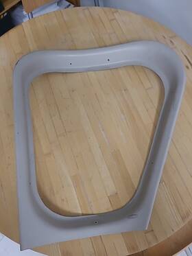 35-410000-96 Beechcraft 35 Bonanza Lh Baggage Window Moulding / Plastic Trim