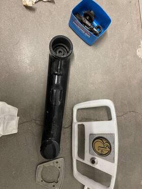 524581 Beechcraft 35 Baron 55 Or Bonanza Throwover Control Column Yoke