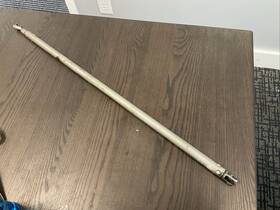 35-825044-4 Beechcraft Bonanza Aft Nose Gear Steering Rod Assy P/n