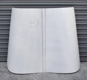 35-910160-38 Beechcraft Beechcraftbonanza M35 Top Engine Cowling Le Lt Frt Damage
