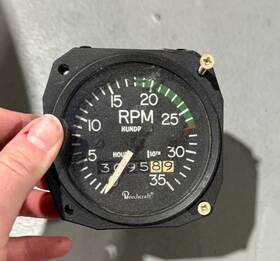 36-380007-3 Beechcraft Lighted Tach