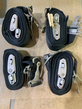 50-534269-3 Beechcraft Harness/seatbelt Lot Of 4
