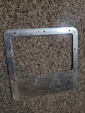 95-550013 Beechcraft Nos Baron 55 And 58 Overhead Fresh Air / Light Panel