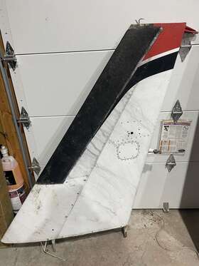96-640000-60 Beechcraft Baron 55 Vertical Stabilizer