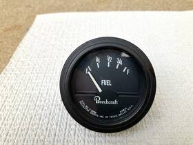 5-90184 Beechcraft By Rochester Nos Fuel Gauge With Bracket Htch