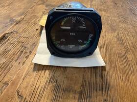 Iu417-101-6 Beechcraft Aircraft Part 3 In 1 Engine Gauge