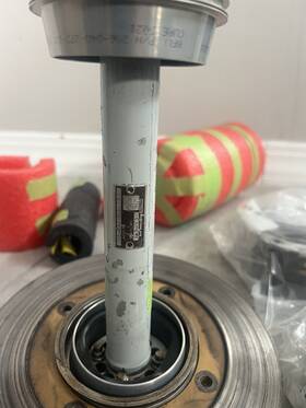206-040-015-103 Bell Helicopter Driveshaft With Records 1655.8 Remaining