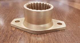 406-040-316-101 Bell Helicopter Tail Rotor Drive Shaft Splined Adapter P/n