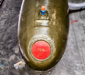 47-682-046 Bell 47 Fuel Tank Inch New Rh Pn