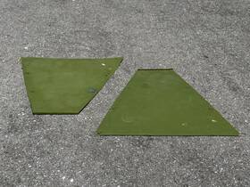 206-031-309-059 Bell Helicopter 206-031-309-59 Web Lot Of 2 P/n Sa New
