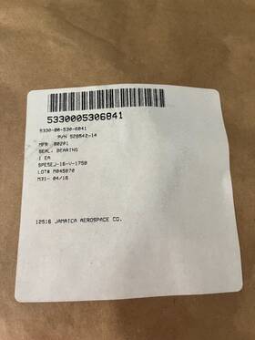 Bell Helicopter 214-010-458-1 New Seal 5330-00-530-6841