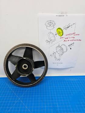 2935-00-410-2463 Bell Helicopter Huey Uh-1 Oil Cooler Impeller Turbine Pn# 21794 Fsn#