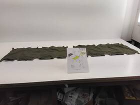 A6974-20 Bell Helicopter A6479-20 Uh-1h Door Gunners Seat Covers 2 Each Pn#