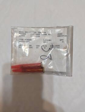 Nas6604d21 Bell Helicopter Bolts For 2 Each