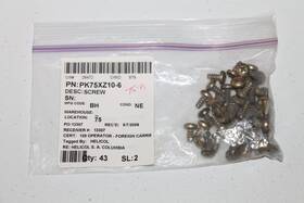 Pk75xz10-6 Bell Helicopter Screws