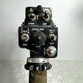 204-001-600-9 Bell Helicopter Textron Uh-1 Iroquois Huey Control Collective Stick Pn
