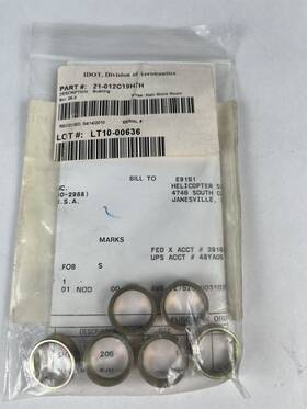 21-012c19h7h Bell Helicopter Textron Lot 6 Bushings