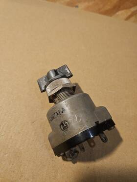 10-126660-1a Bendix Aircraft Ignition Switch Parts Only - Missing Tabs #2