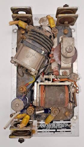 1202-2-a Bendix Aviation Corp. U.s. Navy Control Panel 24 Volt