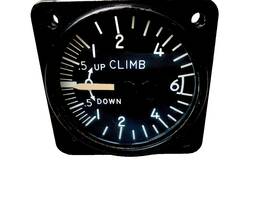 1652-6aj-b6-1 Bendix 2 1/4 Inch Vertical Velocity Indicator 1 7/8 Dial Ms 28075-1 63
