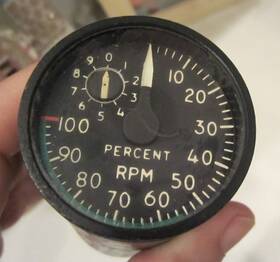 212-070-242-3 Bendix Bell Helicopter Tachometer N1 Tach P/n