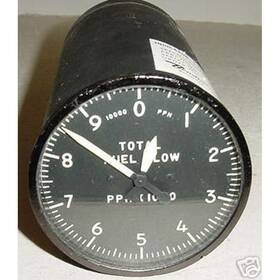 36750-9a-4-b1 Bendix U.s.a.f. Warbird Jet Total Fuel Flow Indicator